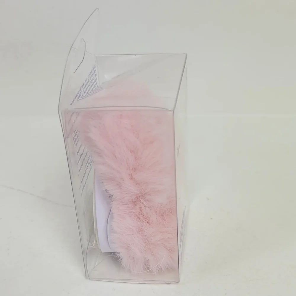 Claire's Pink Fluffy Bunny Popsocket